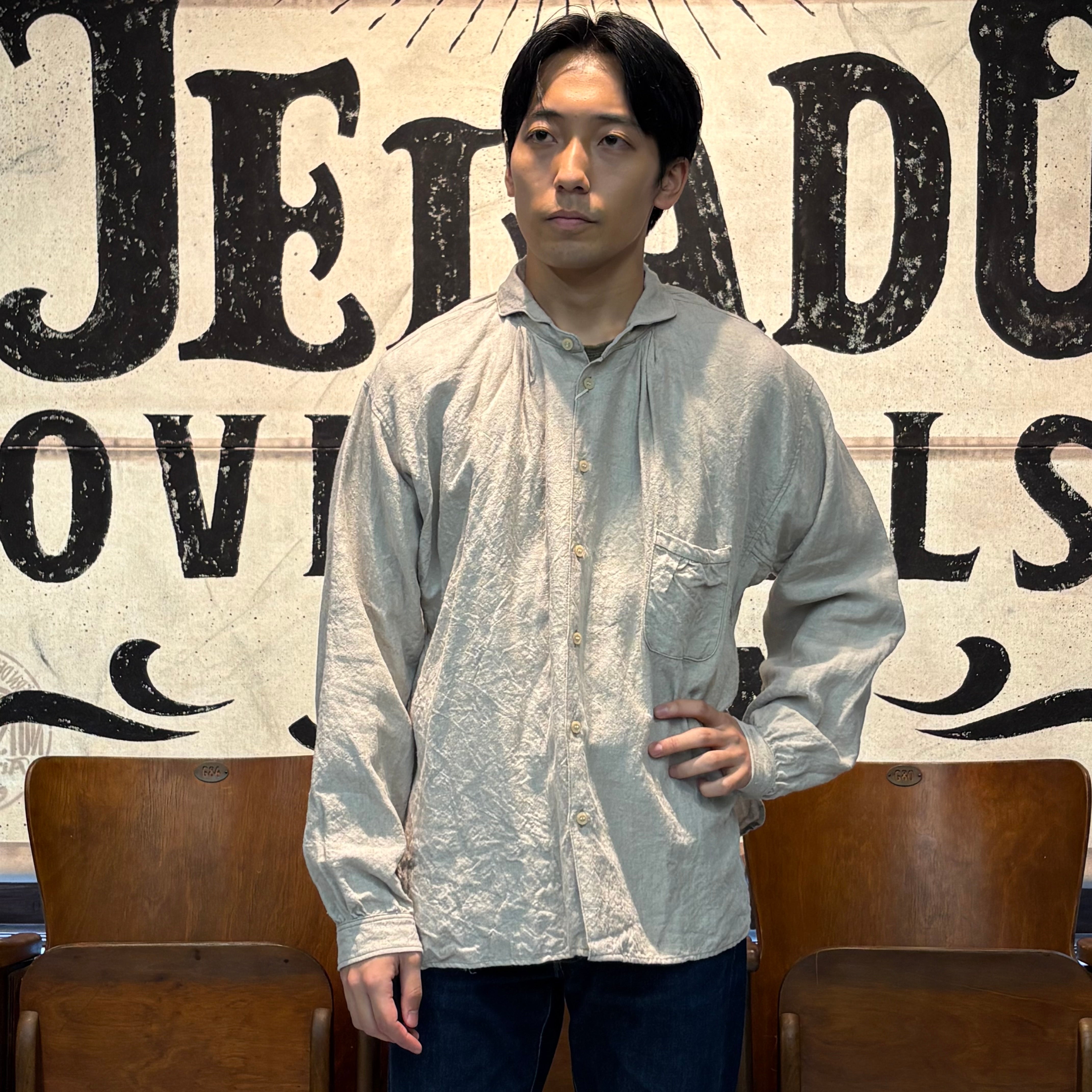 The 2 Monkeys Linen Cambrai Shirt【TM21160】 – JELADO