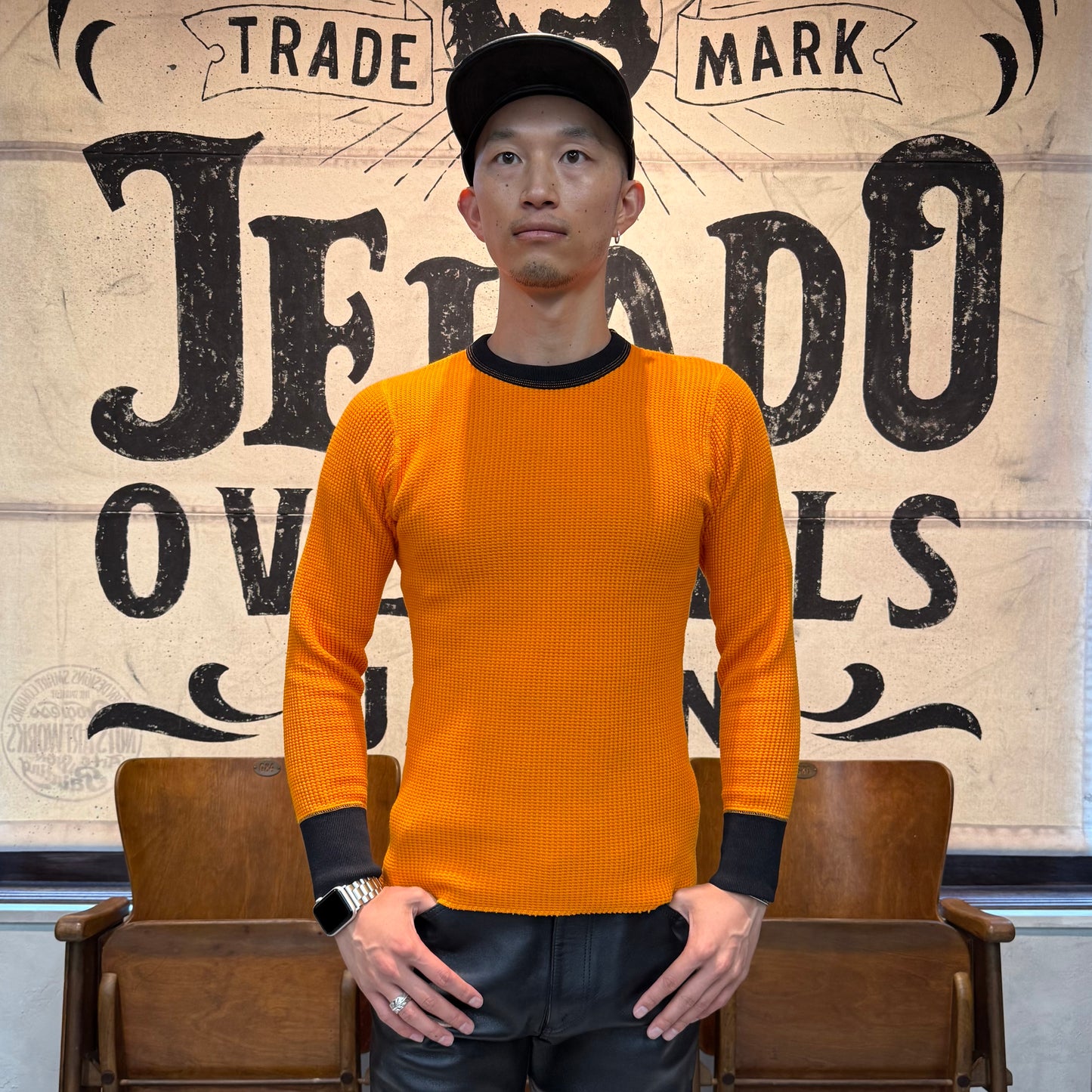 JELADO Mega Thermal Crew Neck 2tone【AB12226】