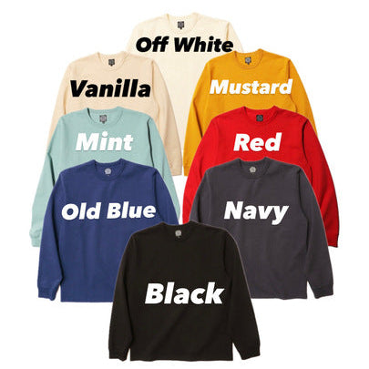 【Coming Soon】JELADO  Heavy Weight L/S Tee【AB94238】