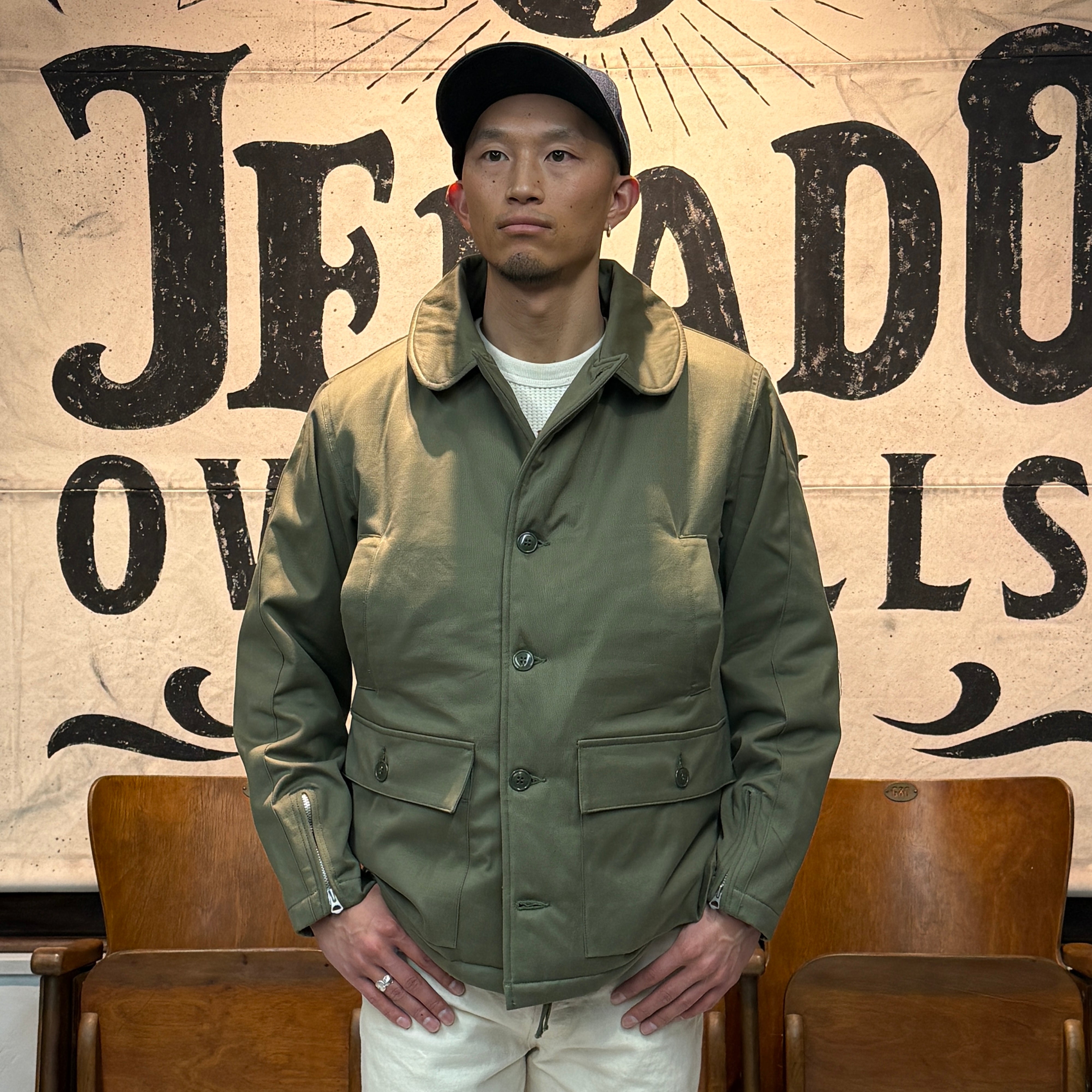 JELADO × COLIMBO Sundowners Jacket AL-1 Plane【CT13412A】