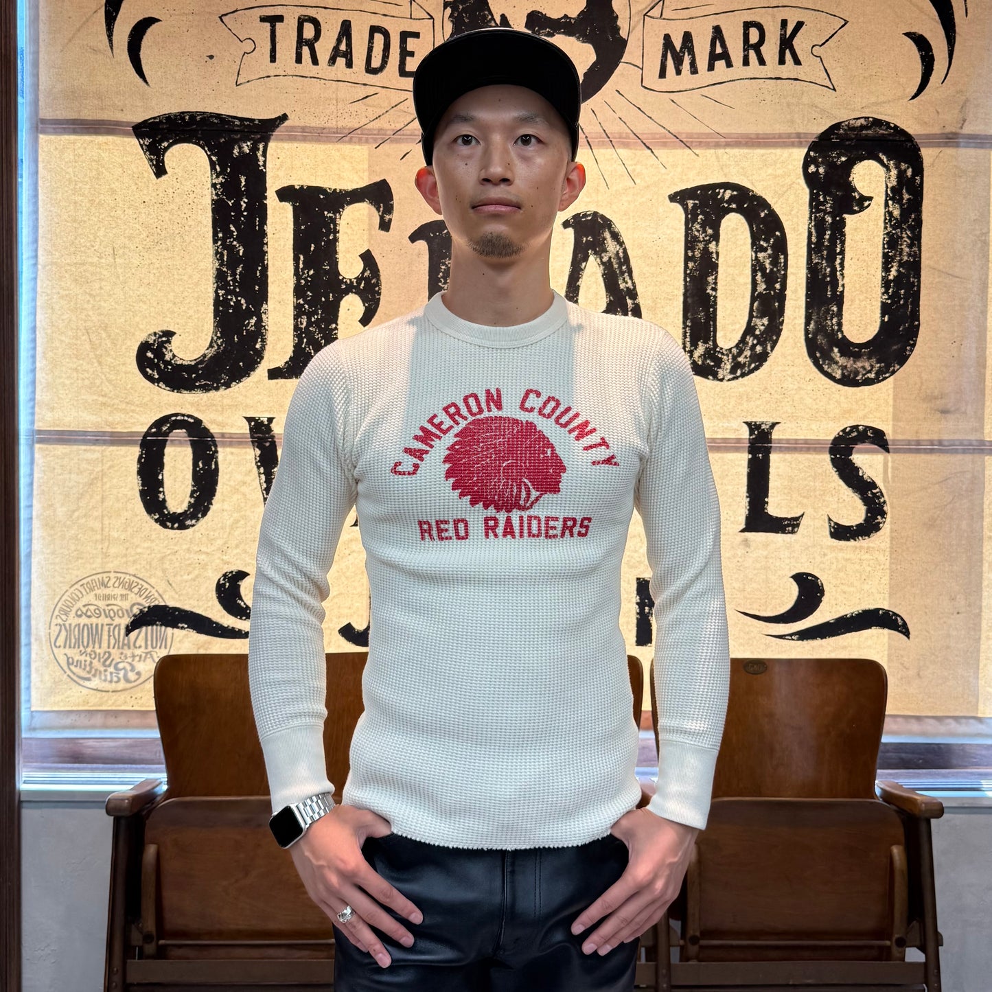 Mega Thermal Red Raiders Print【AB12233】　