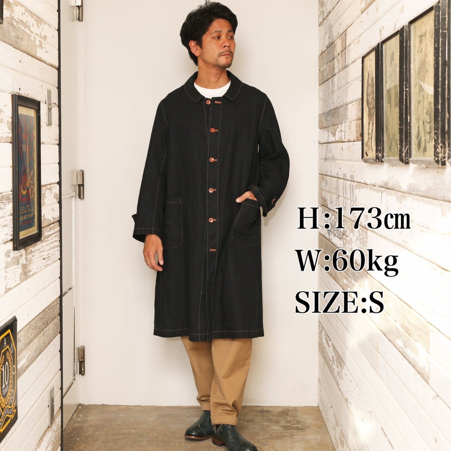 The 2 Monkeys Atelier Coat （アトリエコート）【TM01443】