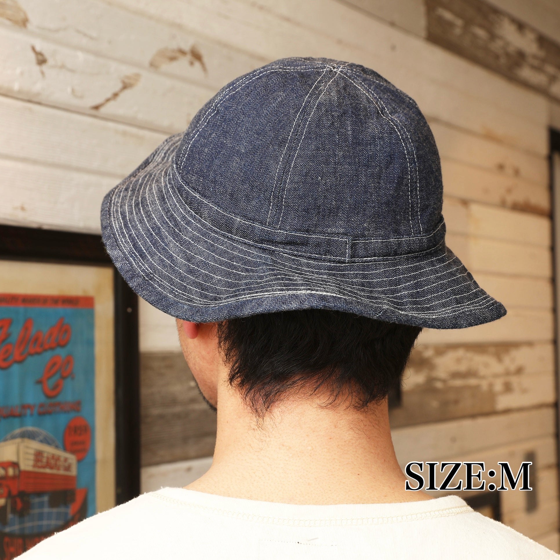 JELADO CM37 Denim Fatigue Hat【CT02646】