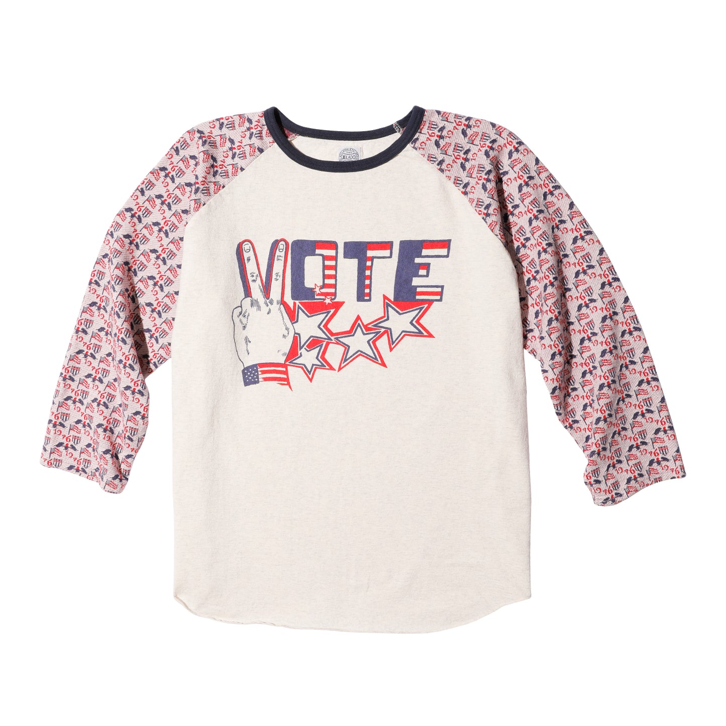 Raglan Tee VOTE Print【AB23212】