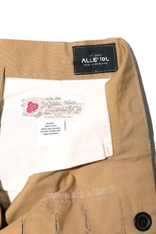 ALLEVOL/アレヴォル Brunel/ブルネル Worktrouser/ワークトラウザー Camel/キャメル【AE-03-301】