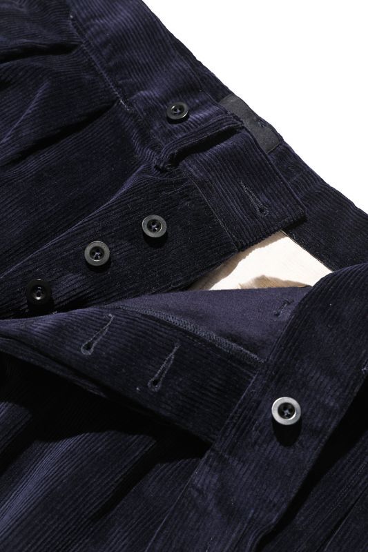 ALLEVOL Brunel Corduroy Work Trousers Blue 【AE-03-302】