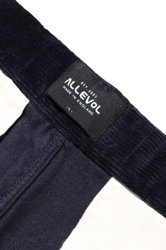 ALLEVOL Brunel Corduroy Work Trousers Blue 【AE-03-302】