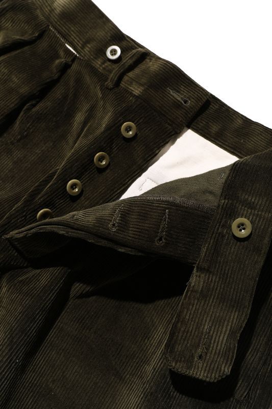 ALLEVOL Brunel Corduroy Work Trousers Green【AE-03-302】