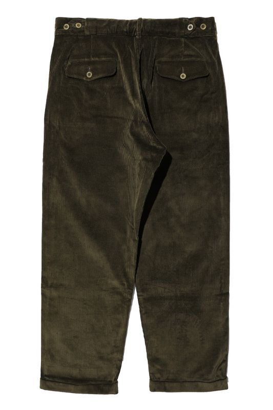 ALLEVOL Brunel Corduroy Work Trousers Green【AE-03-302】