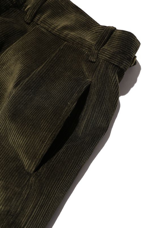 ALLEVOL Brunel Corduroy Work Trousers Green【AE-03-302】