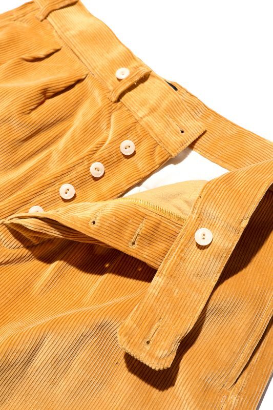 ALLEVOL Brunel Corduroy Work Trousers Mustard【AE-03-302】