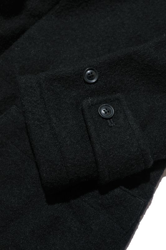 ALLEVOL/アレヴォル ALLEVOL×London Tradition Duffel Coat Black【AE-03-402】