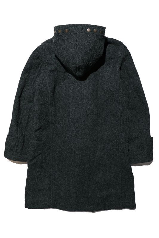 ALLEVOL/アレヴォル ALLEVOL×London Tradition Duffel Coat Charcoal【AE-03-402】