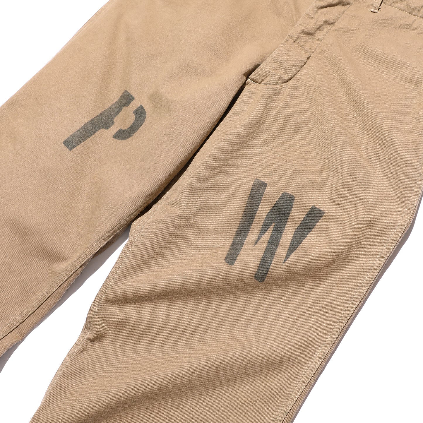 41 Khaki Last Resort Chino Cloth Stencil【AG94341B】