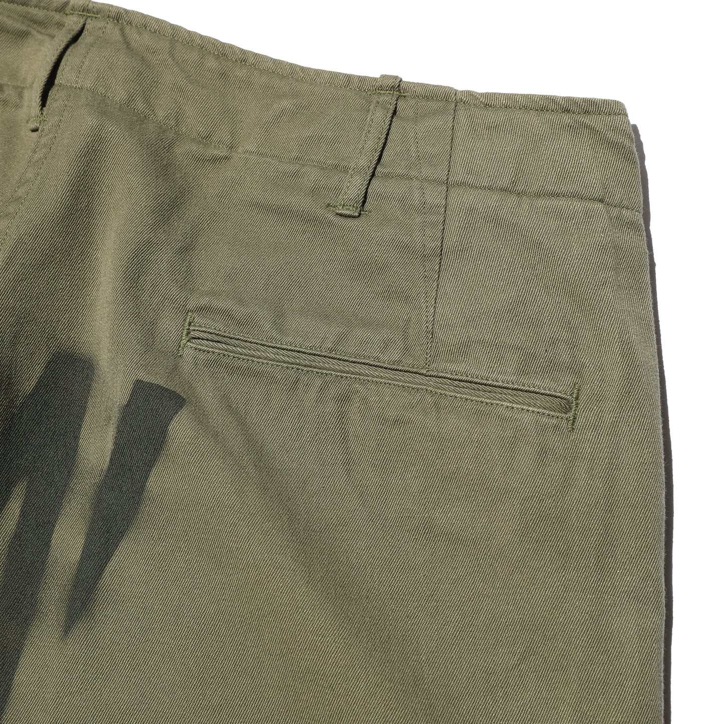 41 Khaki Last Resort Chino Cloth Stencil【AG94341B】