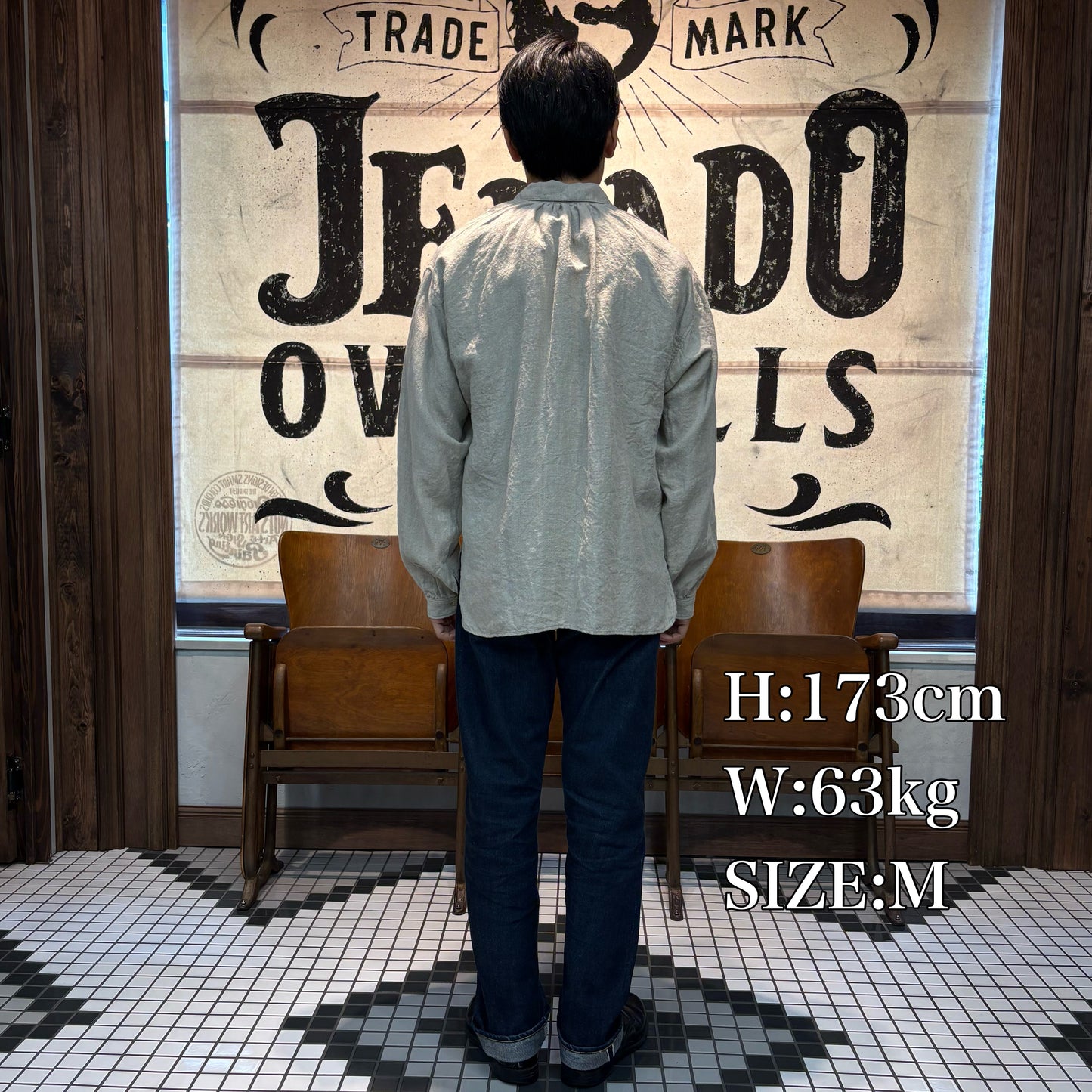 The 2 Monkeys Linen Cambrai Shirt【TM21160】