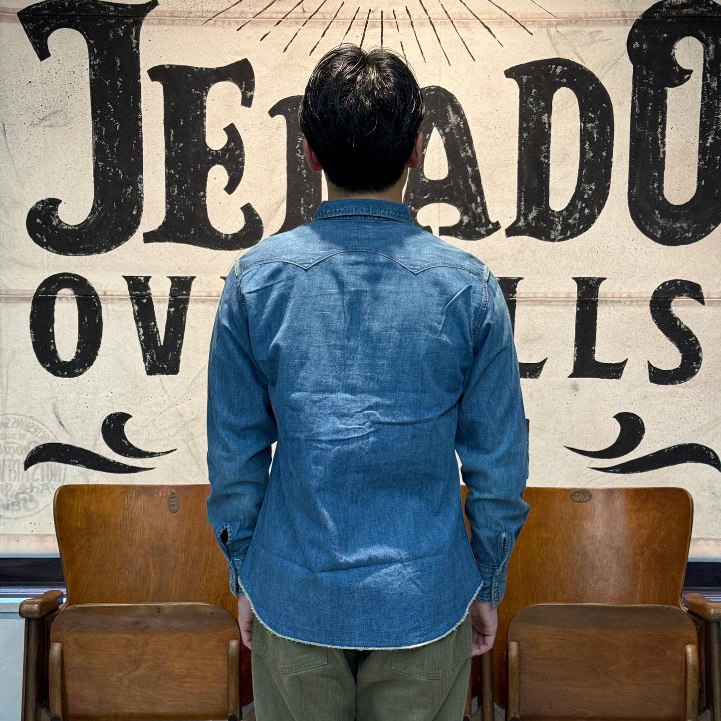 Faded Denim Vaquero Shirt【JP21128】