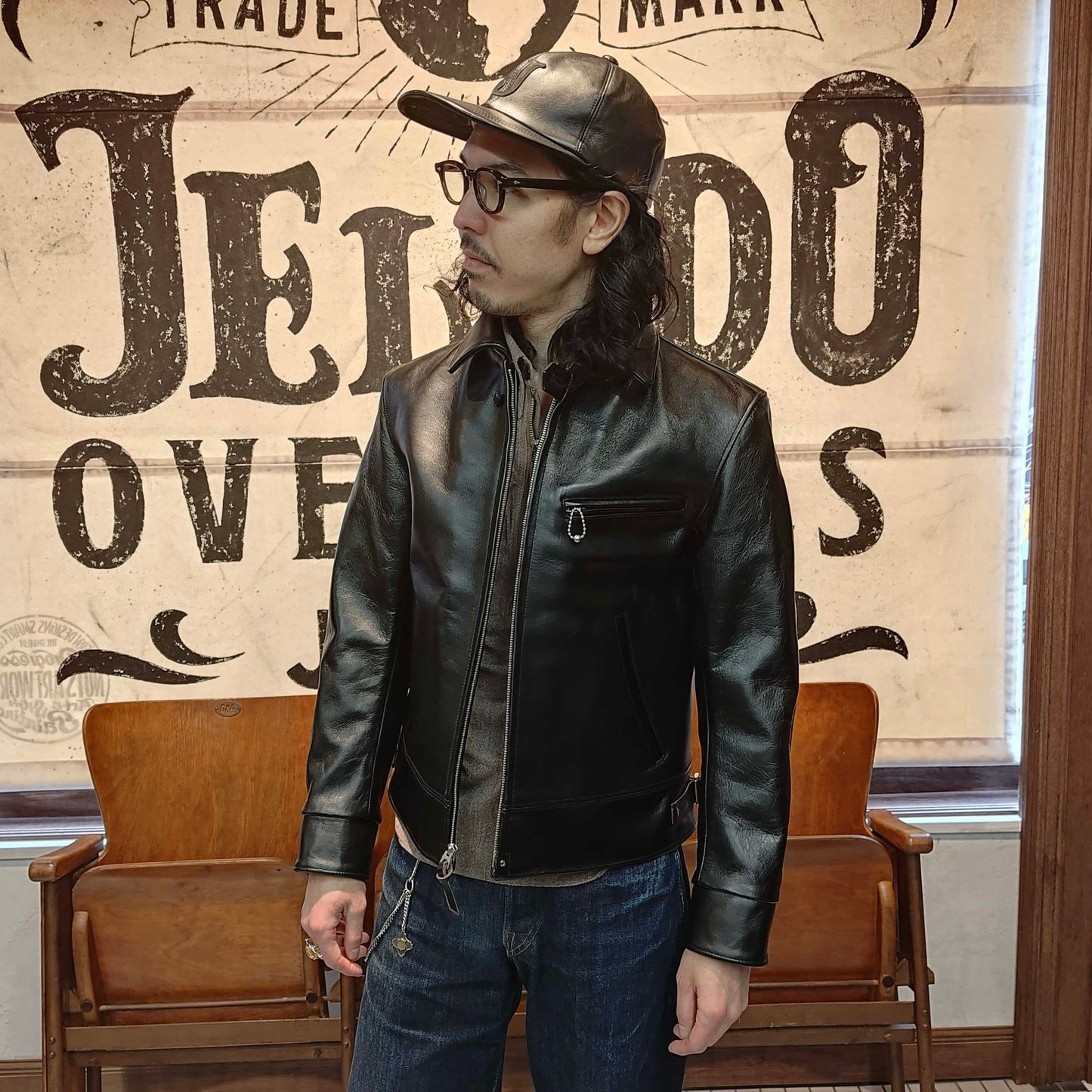COLIMBO HD Cattle Driver Leather Jkt.【ZA-0124】