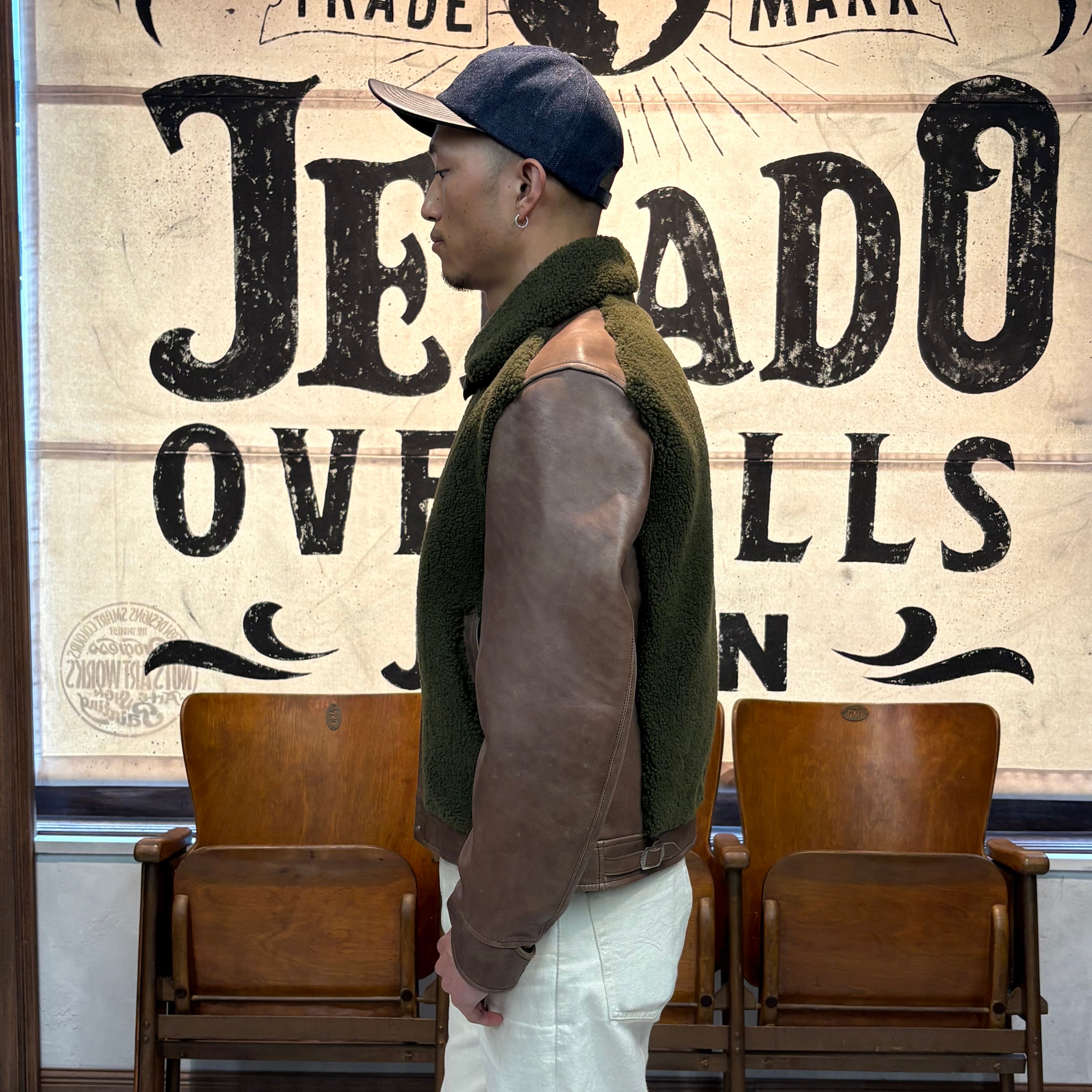 JELADO Ben Lilly Horse Hide Grizzly JKT(ベンリリーホースハイド