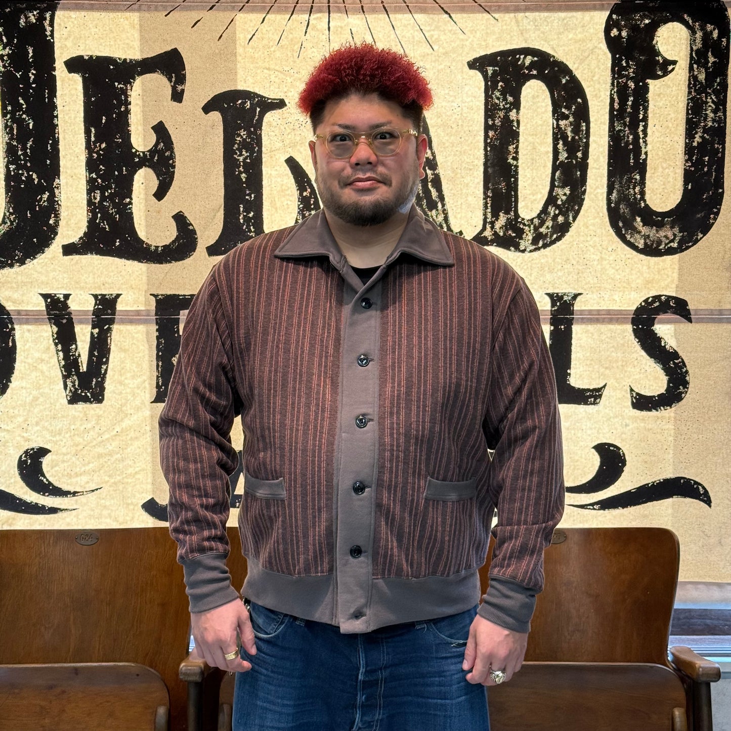 JELADO Mountain Man Fleece Cardigan【AG13231】