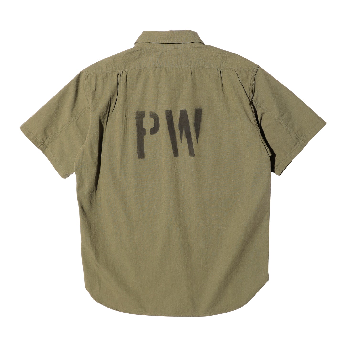 【Coming soon】S/S Officer Shirt PW Stencil Custom【CT21114B】