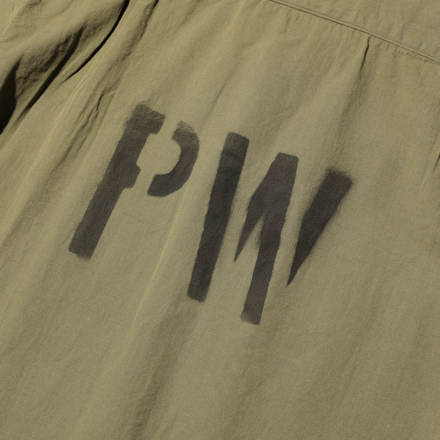 【Coming soon】S/S Officer Shirt PW Stencil Custom【CT21114B】