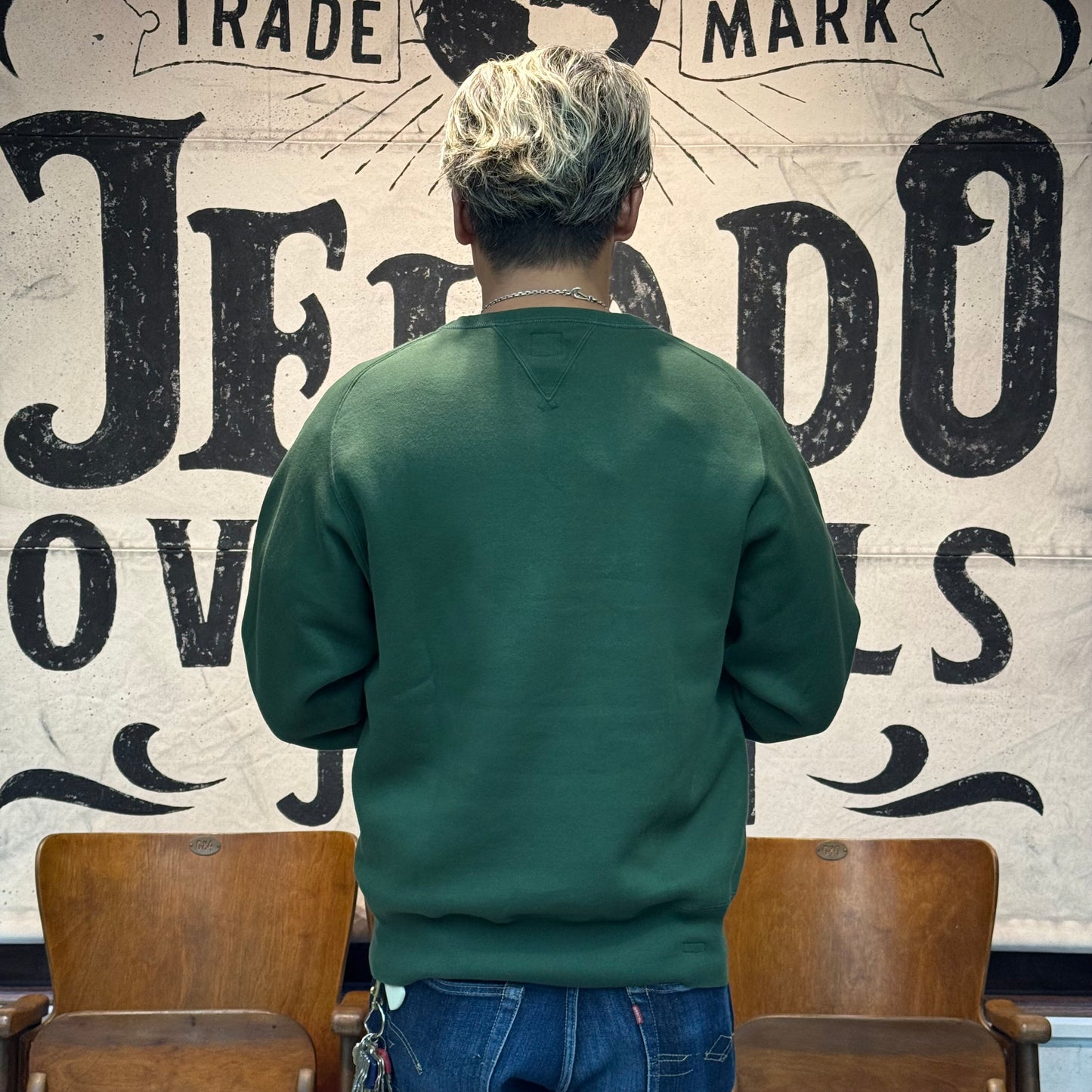 ILLINOIS Flocky Pt Sweat【AB12201】