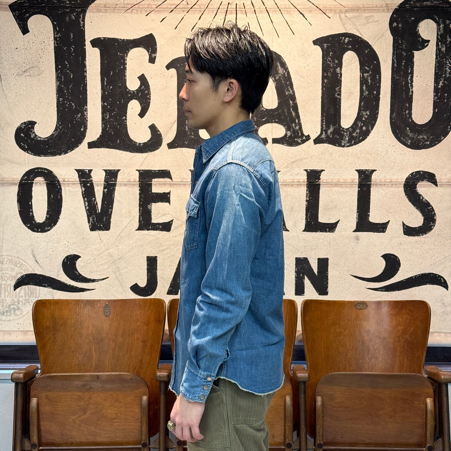 Faded Denim Vaquero Shirt【JP21128】