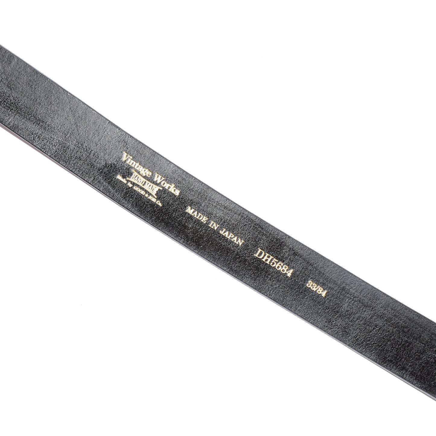 Vintage Works Leather Belt 7Hole ８角バックル【DH5684】
