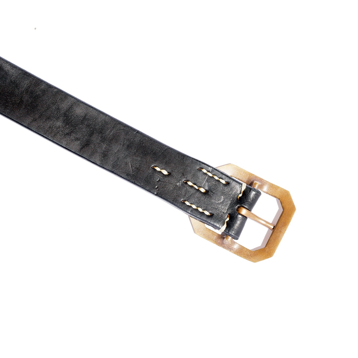 Vintage Works Leather Belt 7Hole ８角バックル【DH5684】