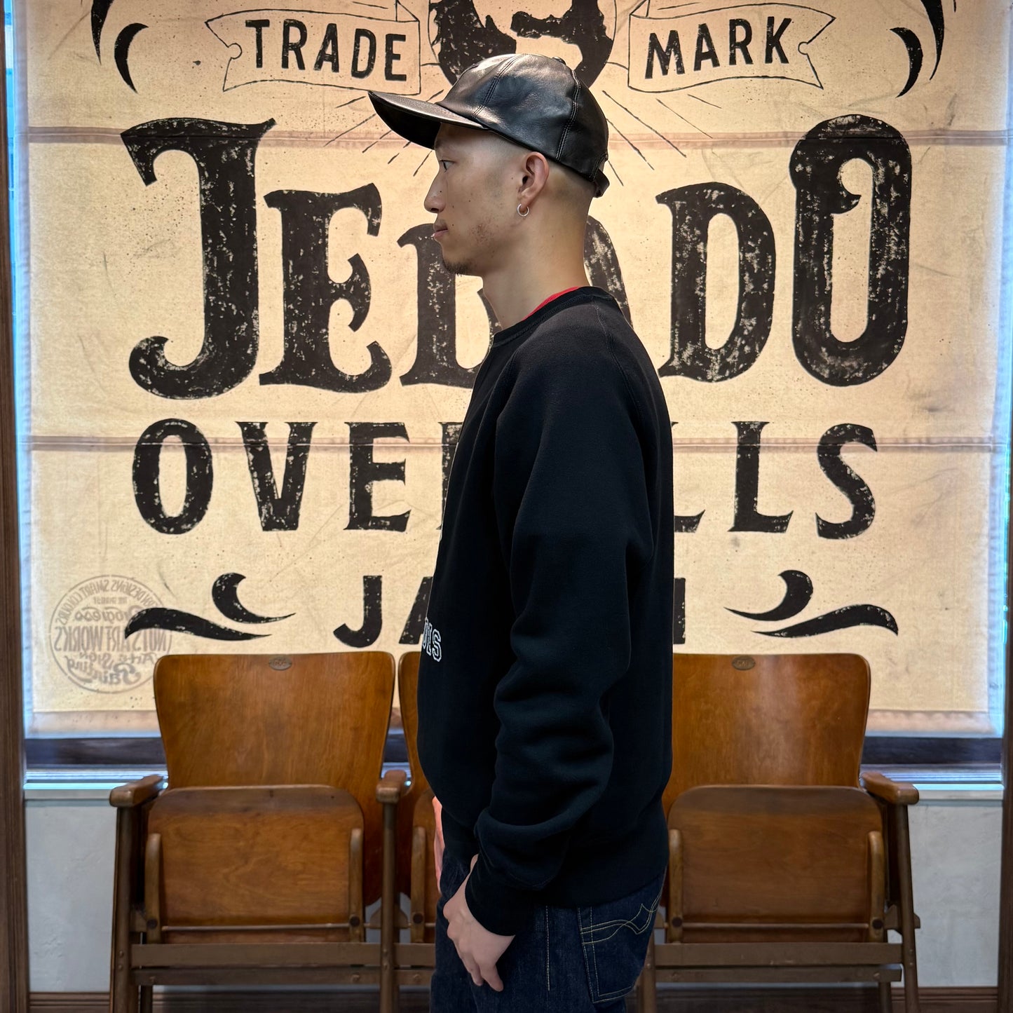 ILLINOIS Flocky Pt Sweat【AB12201】