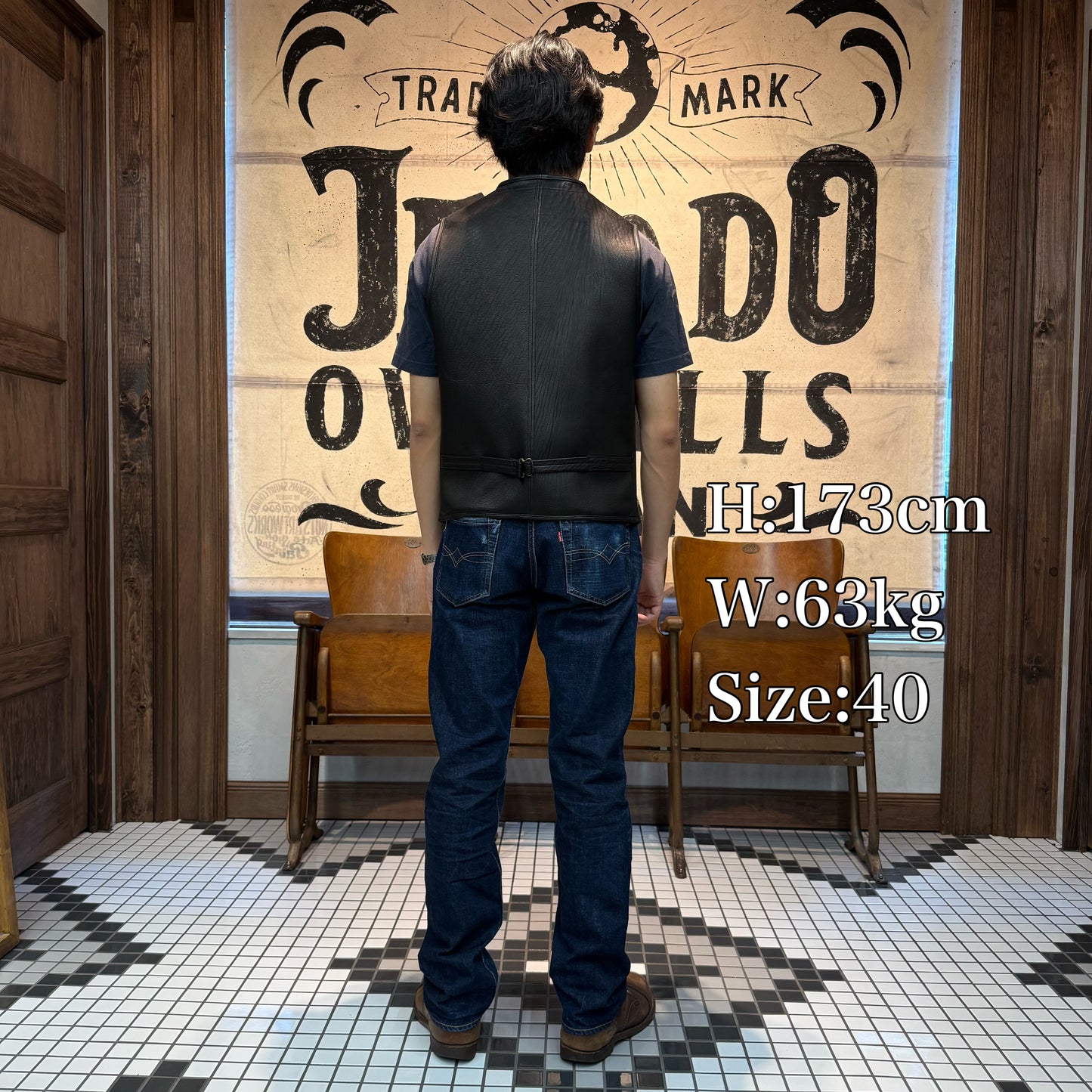 FINE CREEK & CO Jefferson Deer skin【ACVE004】