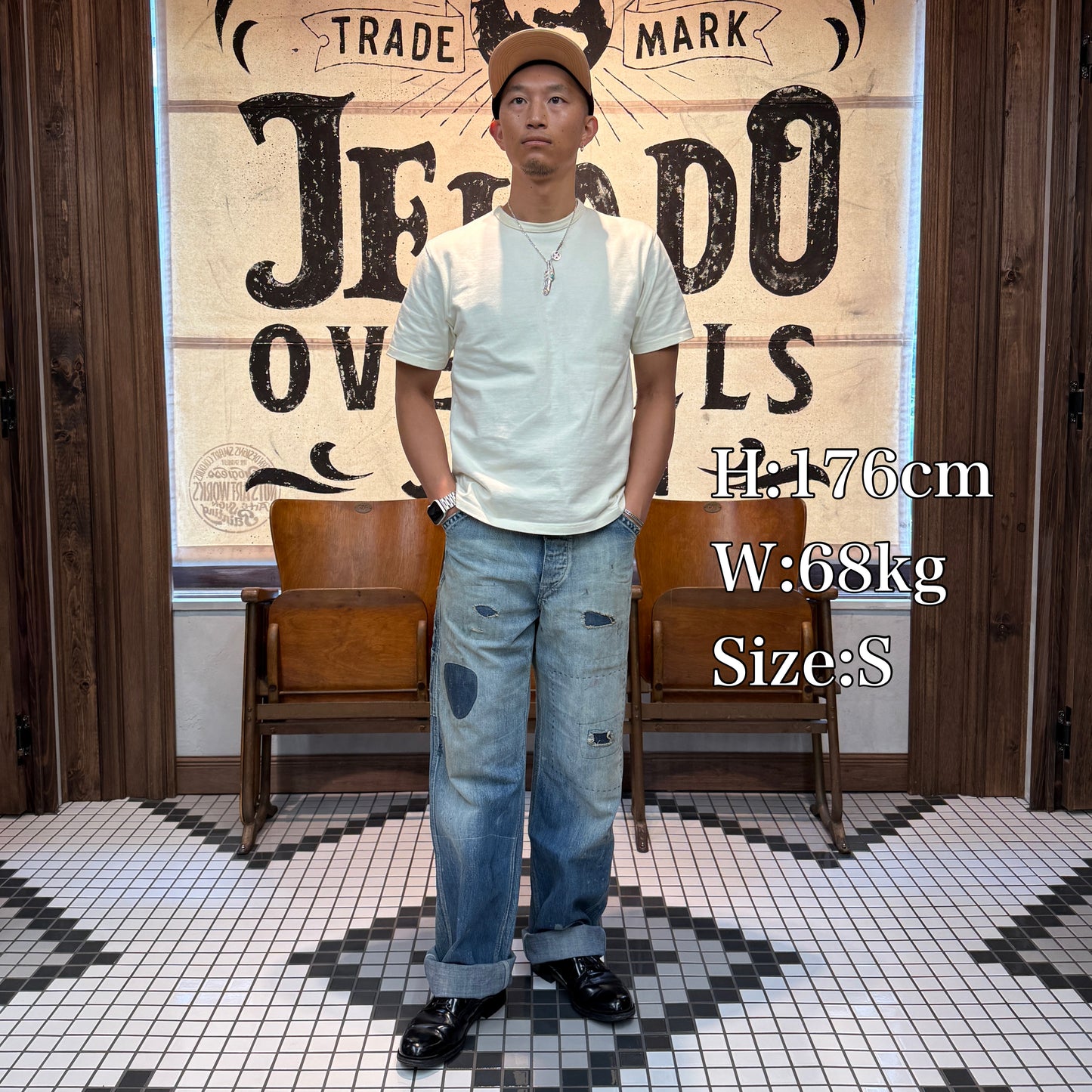 JELADO 311W Painter Pants Vintage Finish【JP21311】