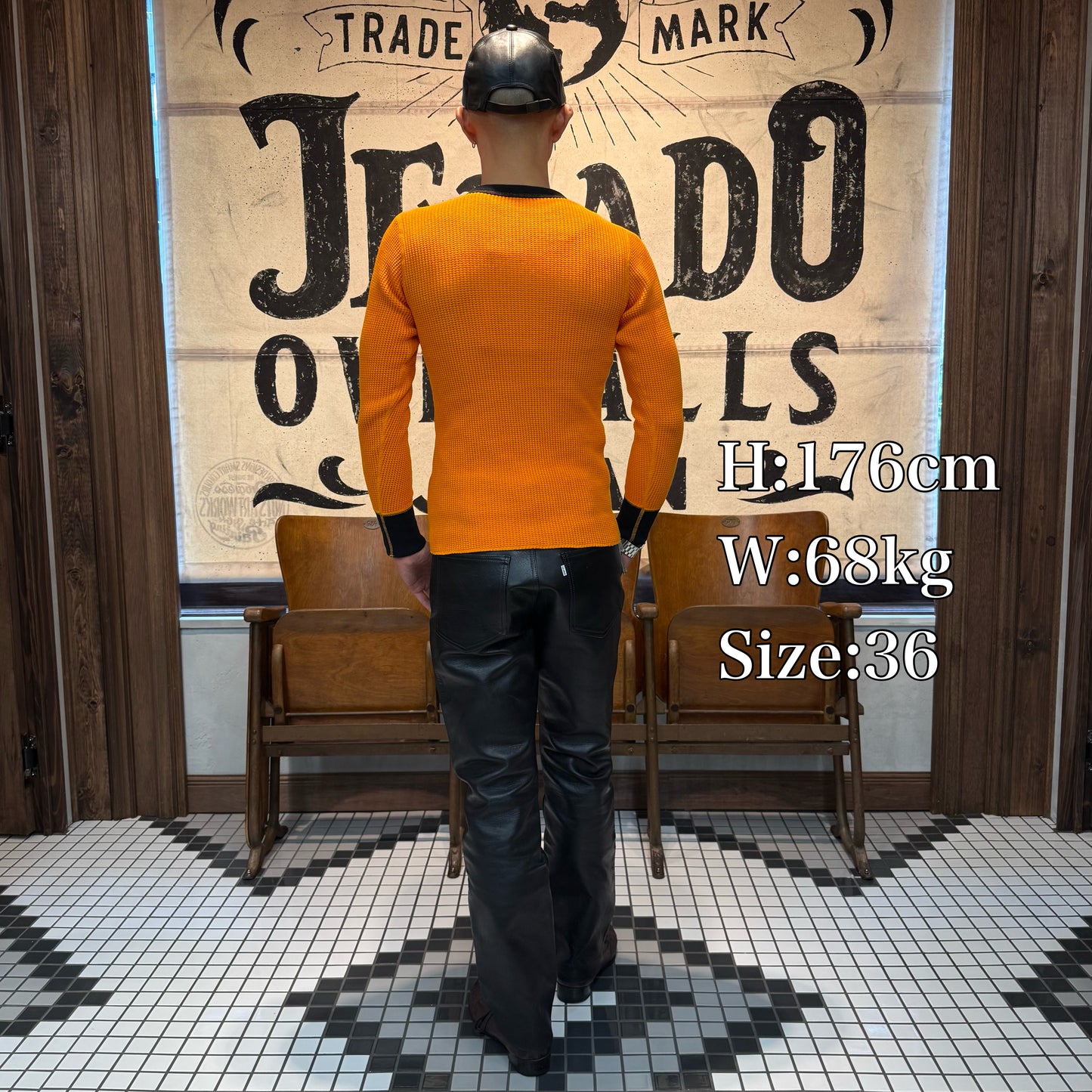 JELADO Mega Thermal Crew Neck 2tone【AB12226】