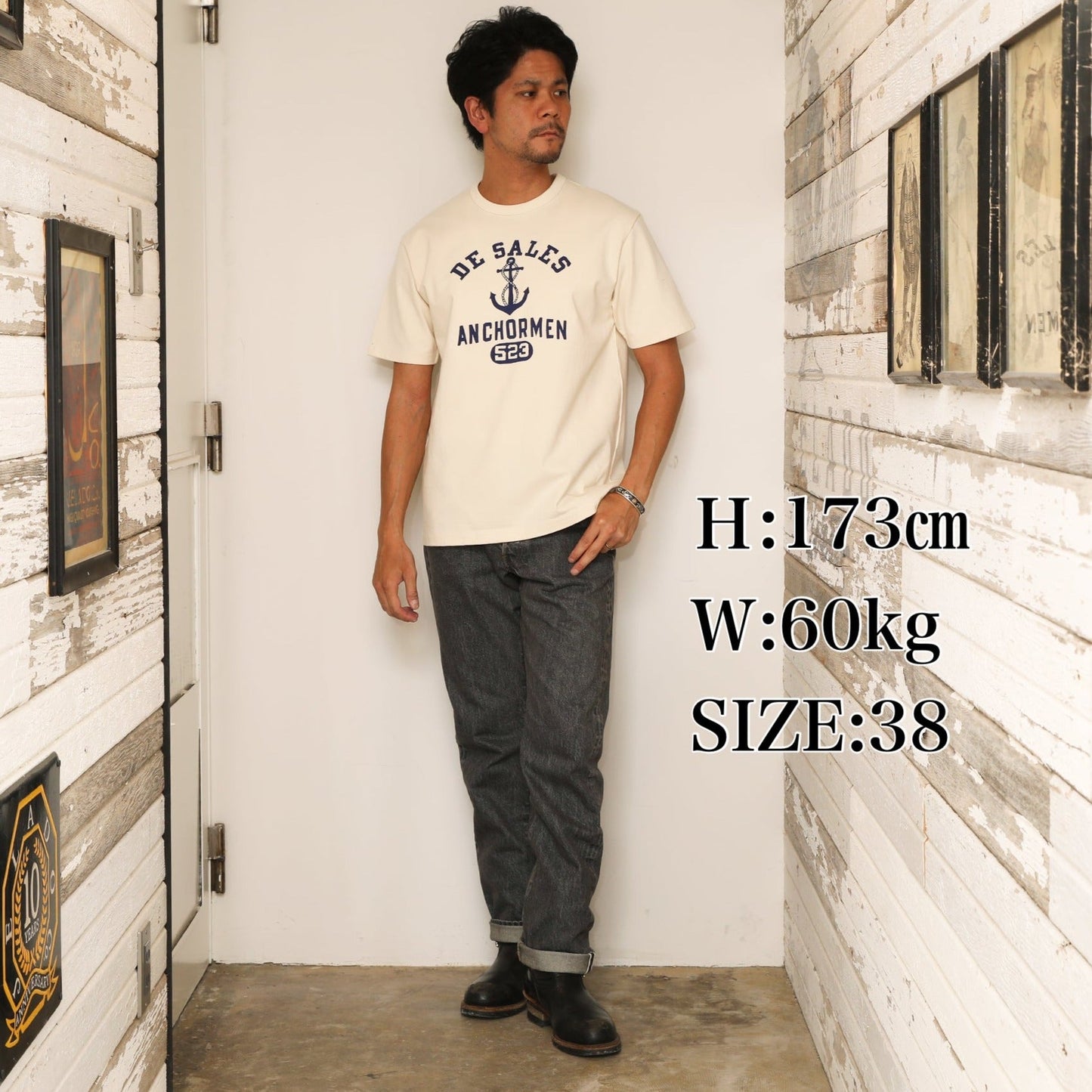 JELADO  Anchor Man Tee【AB01221】