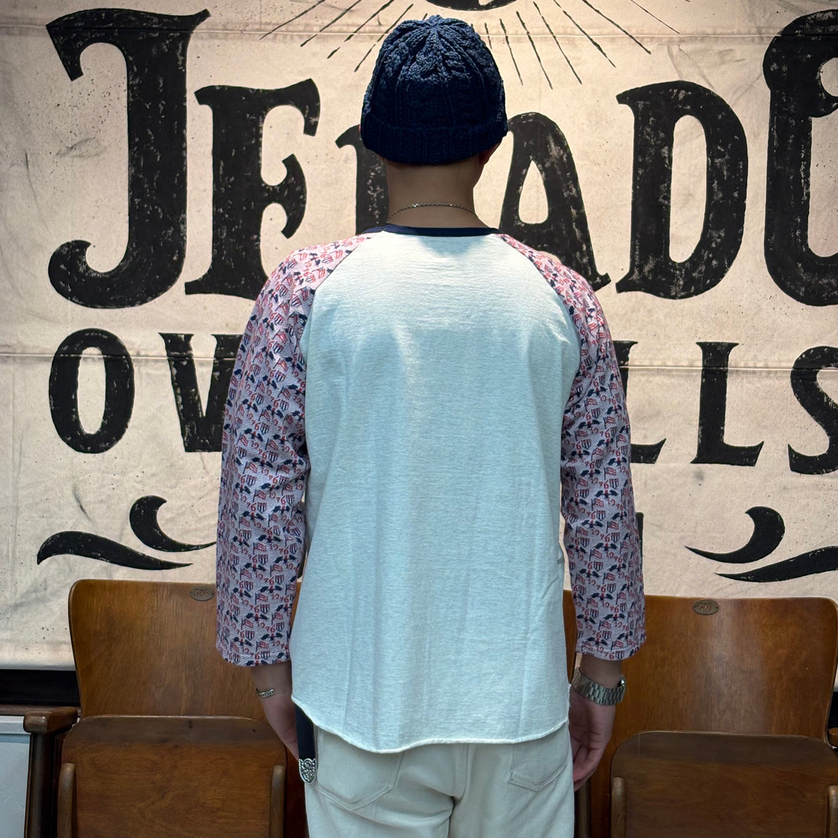 Raglan Tee VOTE Print【AB23212】