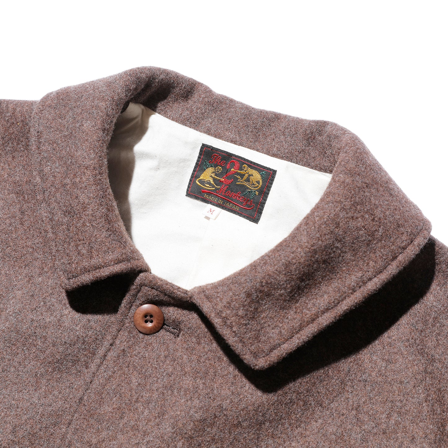 [Coming Soon] The 2 Monkeys Long-A Wool Over Coat [TM13454]