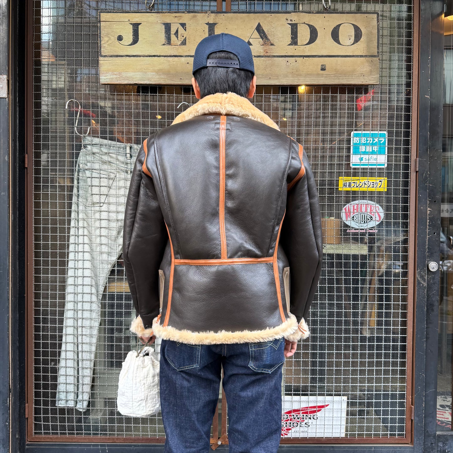 COLIMBO A.A.F Type Winter LT. Flight JKT=B-6= Seal Brown【ZZ-0138】