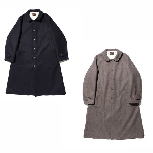 The 2 Monkeys Long-A Wool Over Coat【TM13454】