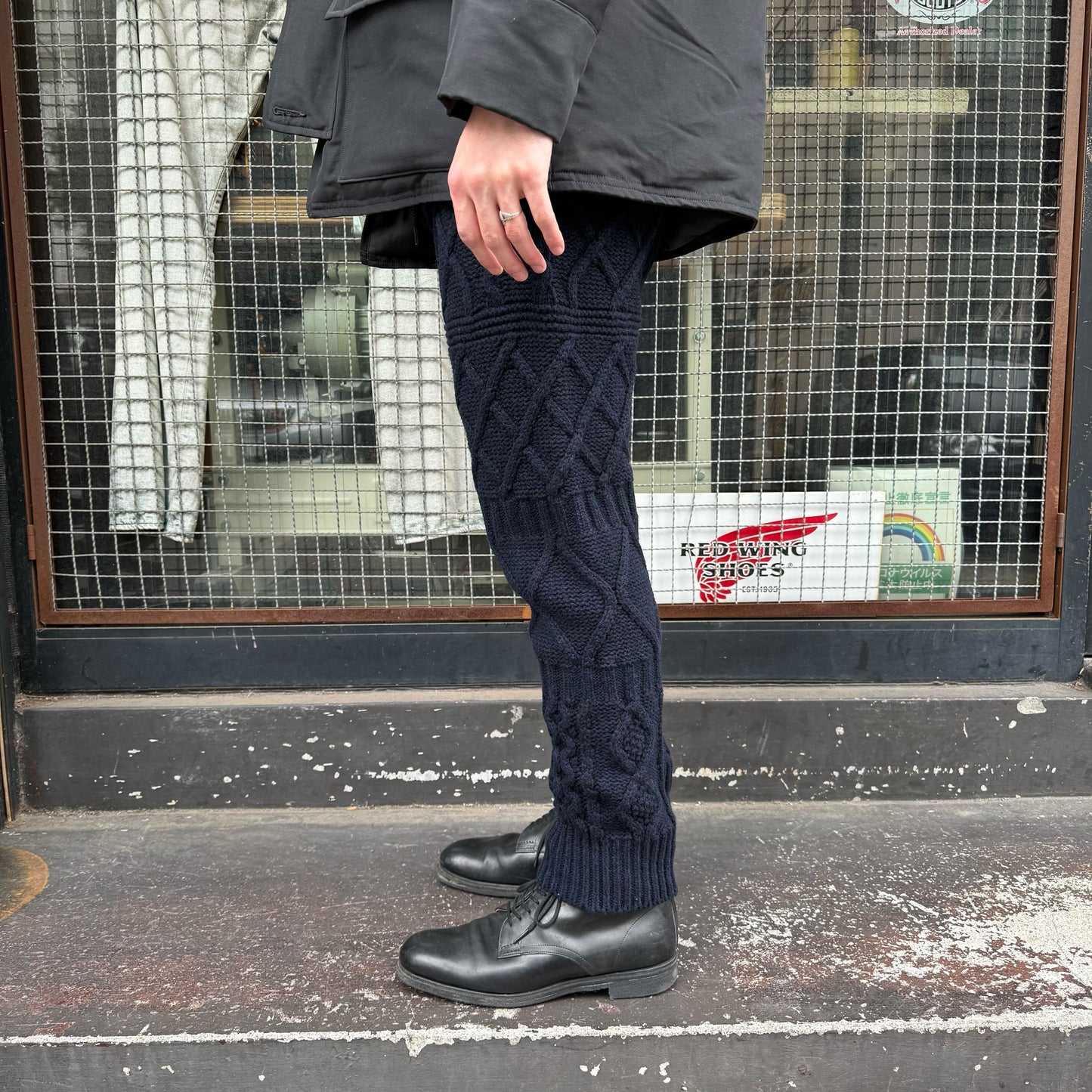 JELADO Cable Pants Navy【JP03825】