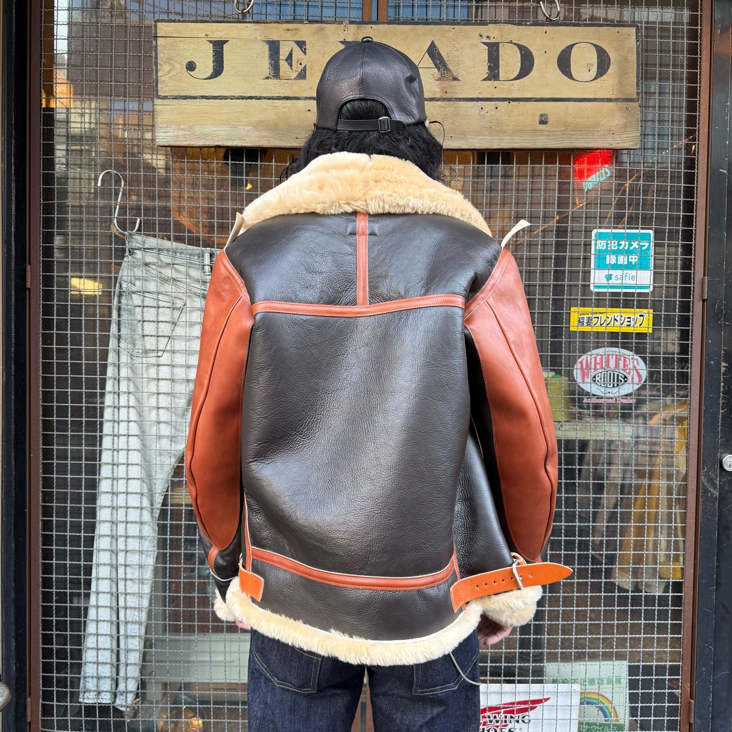 COLIMBO A.A.F Heavy Loader Mouton JKT Seal Brown【ZZ-0136】