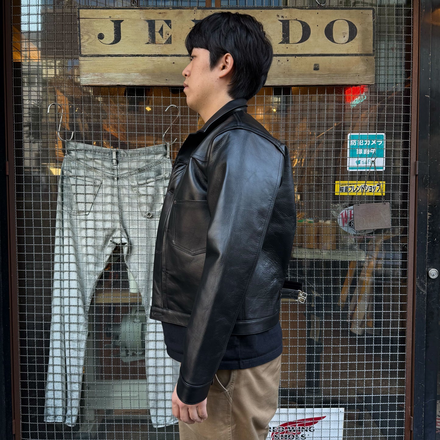 JELADO 44Leather Jacket(44レザージャケット) Horse hide Semi-aniline Finish【JP94409】