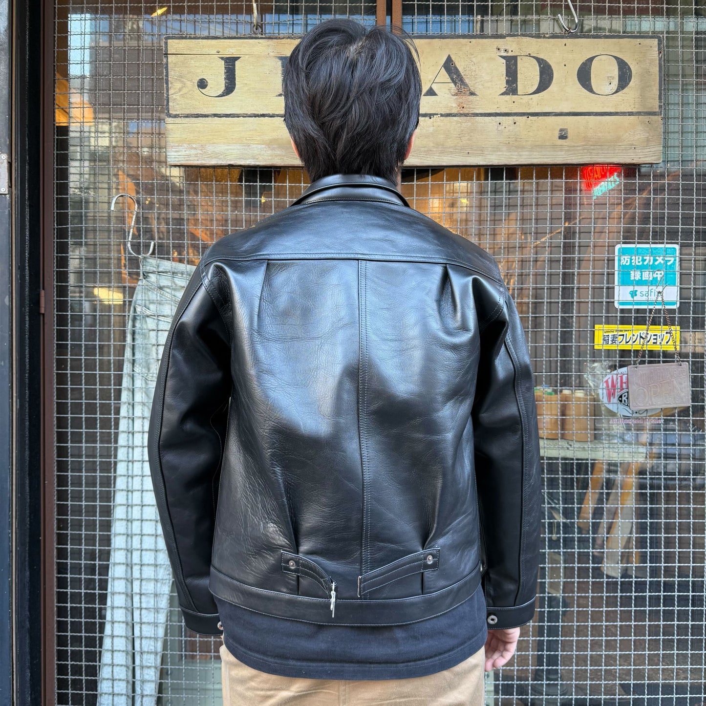 JELADO 44Leather Jacket(44レザージャケット) Horse hide Semi-aniline Finish【JP94409】