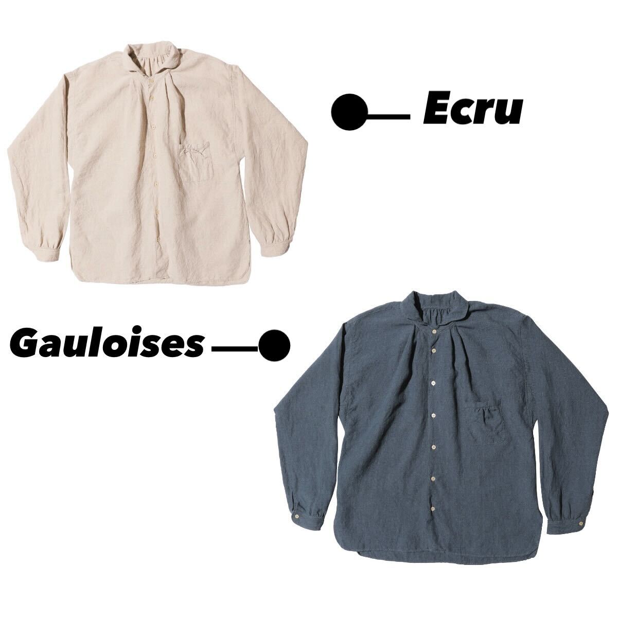 The 2 Monkeys Linen Cambrai Shirt【TM21160】 – JELADO
