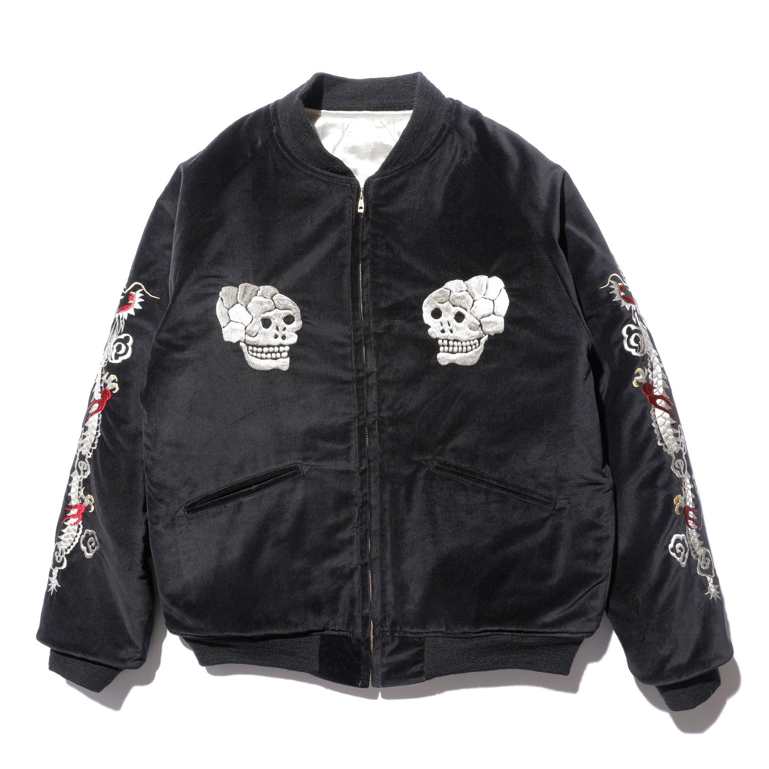 JELADO Skull Snake Souvenir Jacket 【JP13409】
