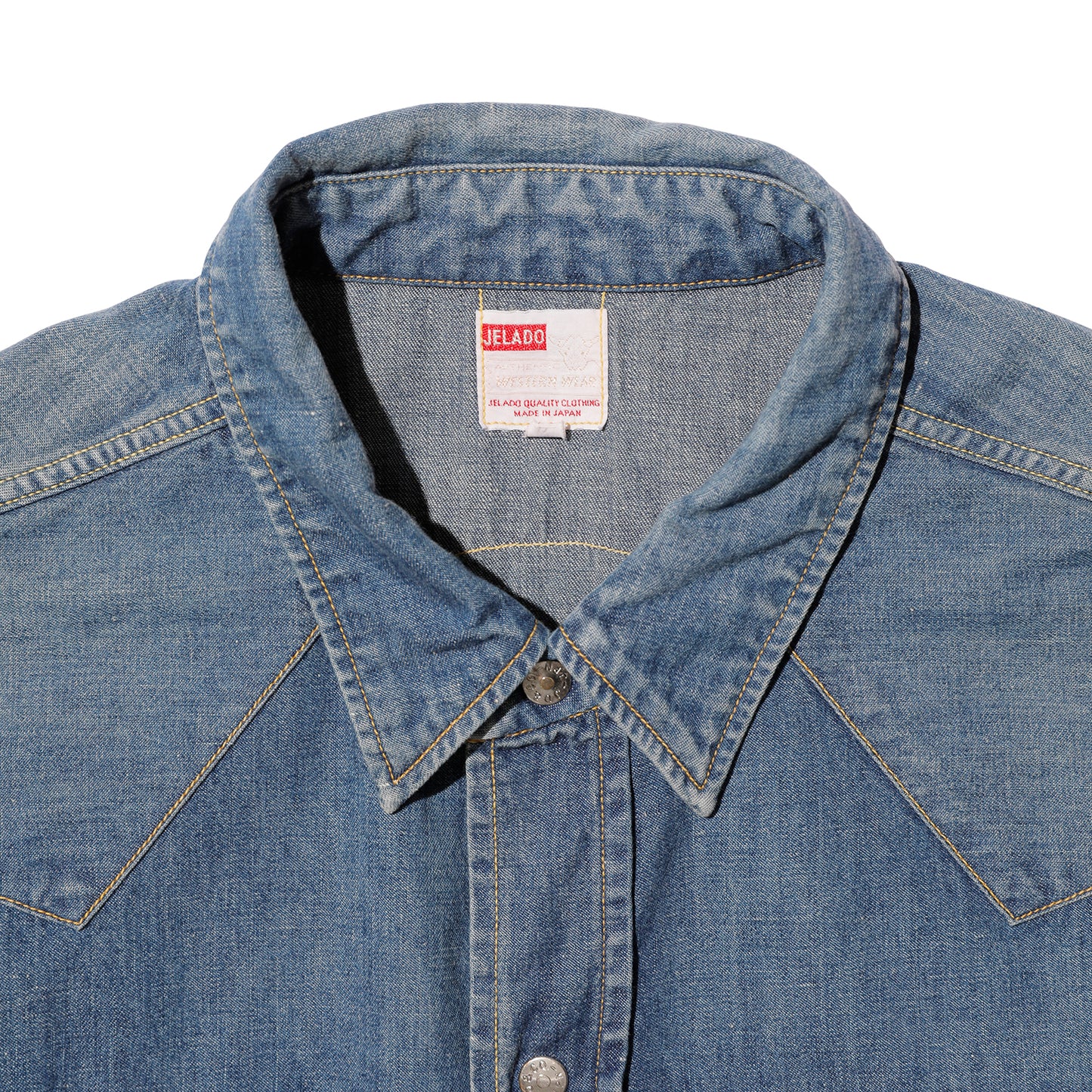 【Coming soon】Faded Denim Vaquero Shirt【JP21128】