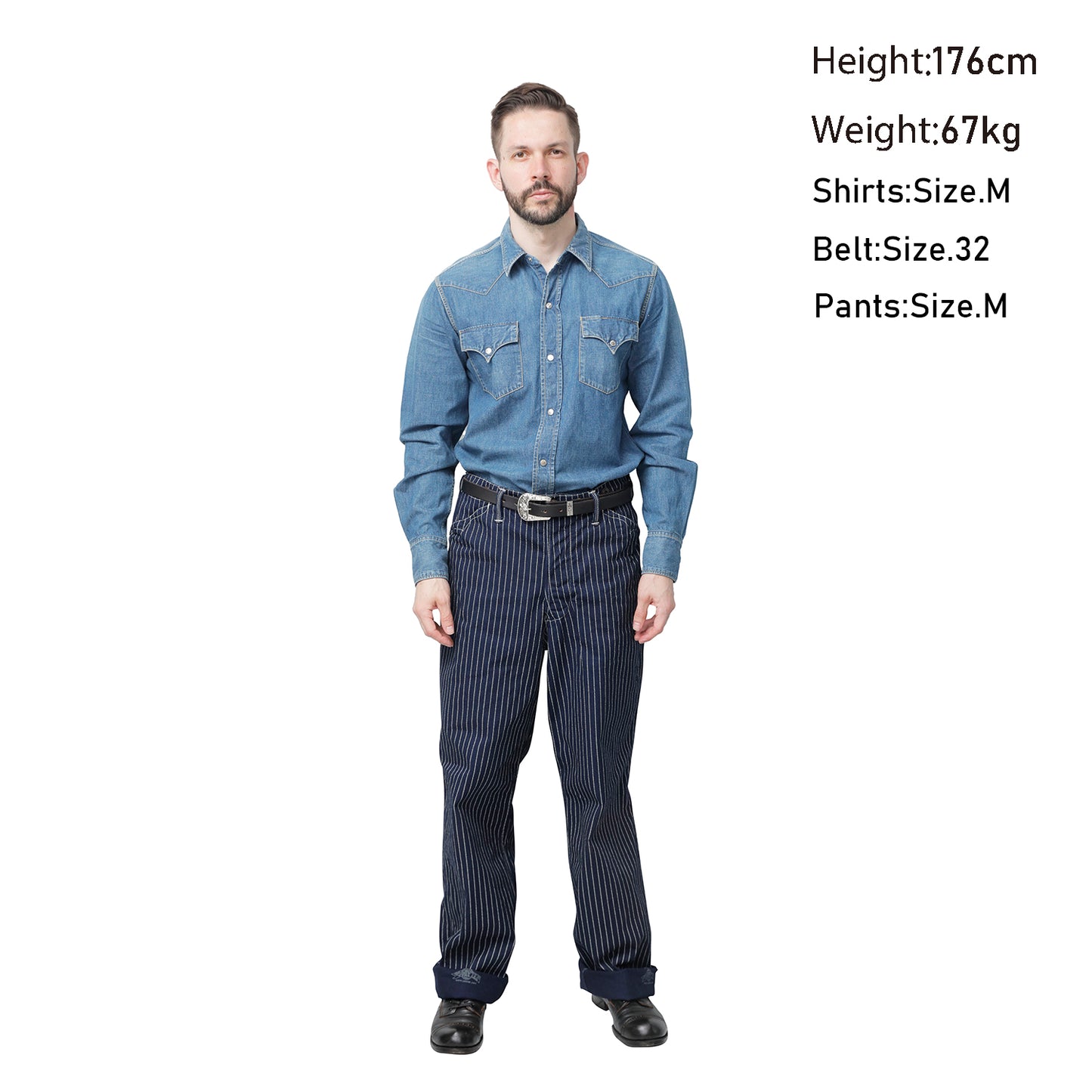 【Coming soon】Faded Denim Vaquero Shirt【JP21128】