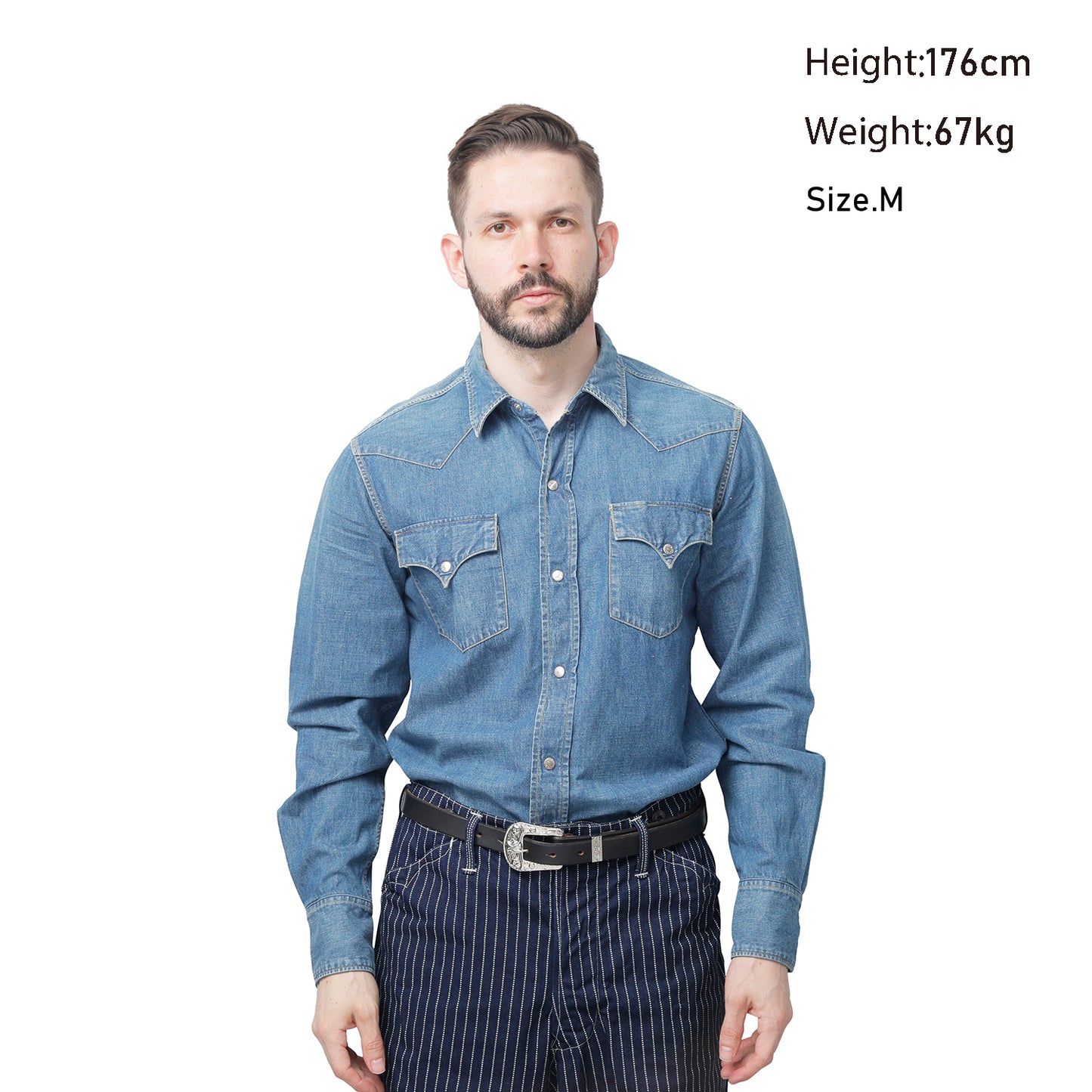 【Coming soon】Faded Denim Vaquero Shirt【JP21128】