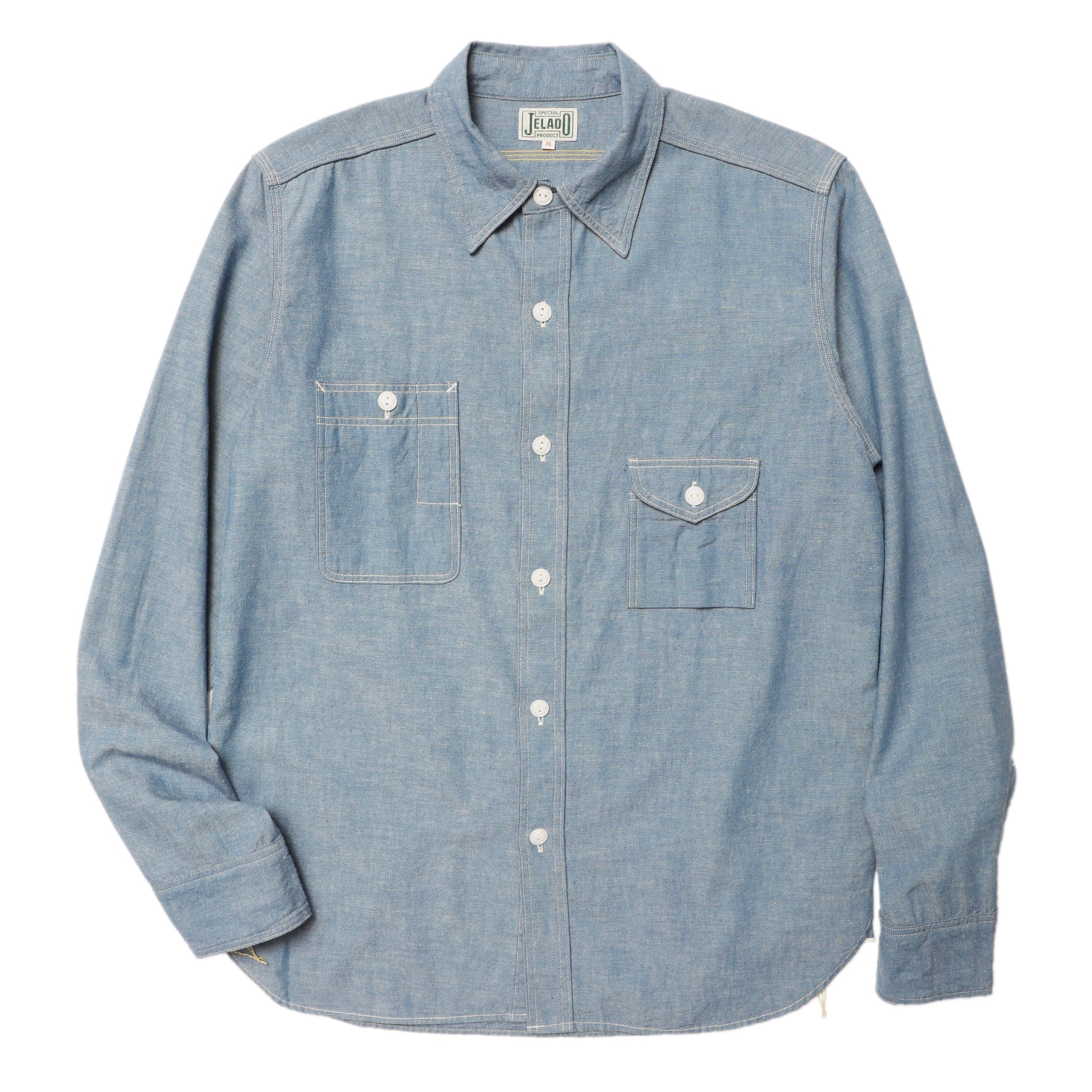 JELADO グレー 長袖シャツ 日本製 Long-Sleeved Shirts – JELADO