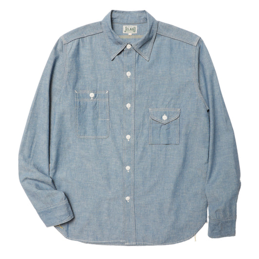 【Coming Soon】JELADO Smoker Shirt Indigo Chambray【JP94122】